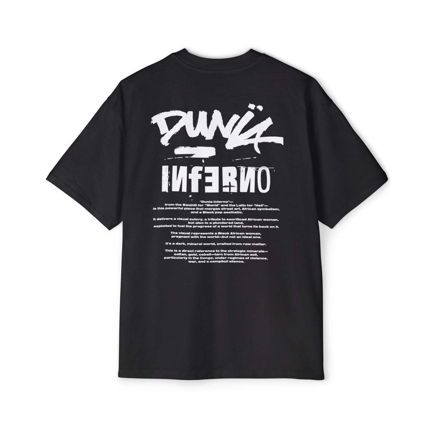 DUNIA INFERNO Art Heavy Tee Premium Unisex
