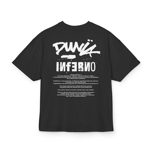DUNIA INFERNO Art Tee for Unique Art Style Lovers Unisex Heavy Box Tee