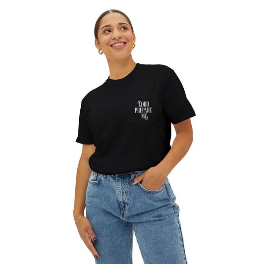 GOD BLESS No Drugs Pocket -'Lord Prepare Me!' Art Tee Premium Unisex
