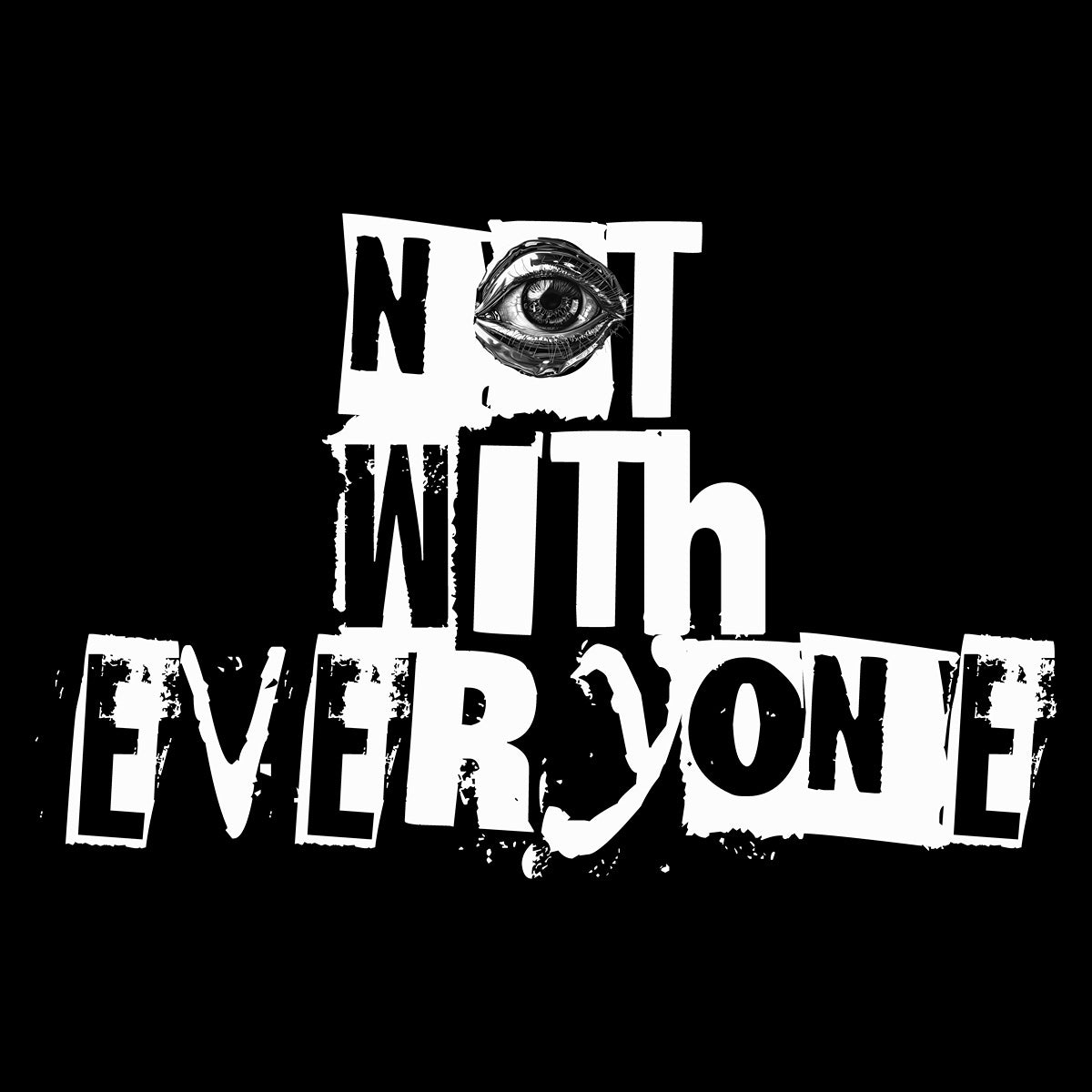 SAMEPLATE / Not With Everyone Art Tee Premium Unisex